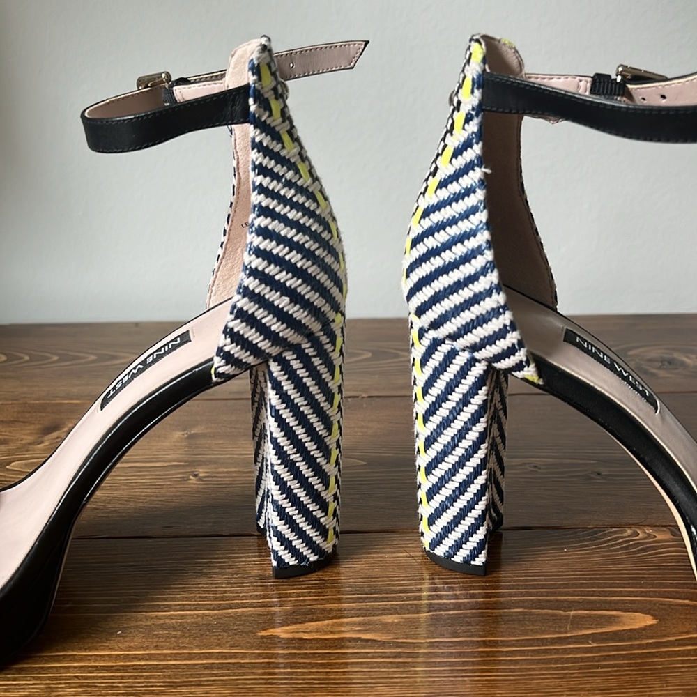 Nine West Block Heels, size 7 - Picture 9 of 10